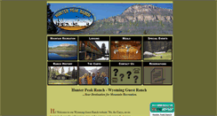 Desktop Screenshot of hunterpeakranch.com